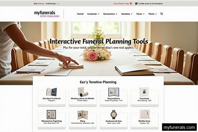 Interactive Funeral Planning Tools: Creating Personalized Services